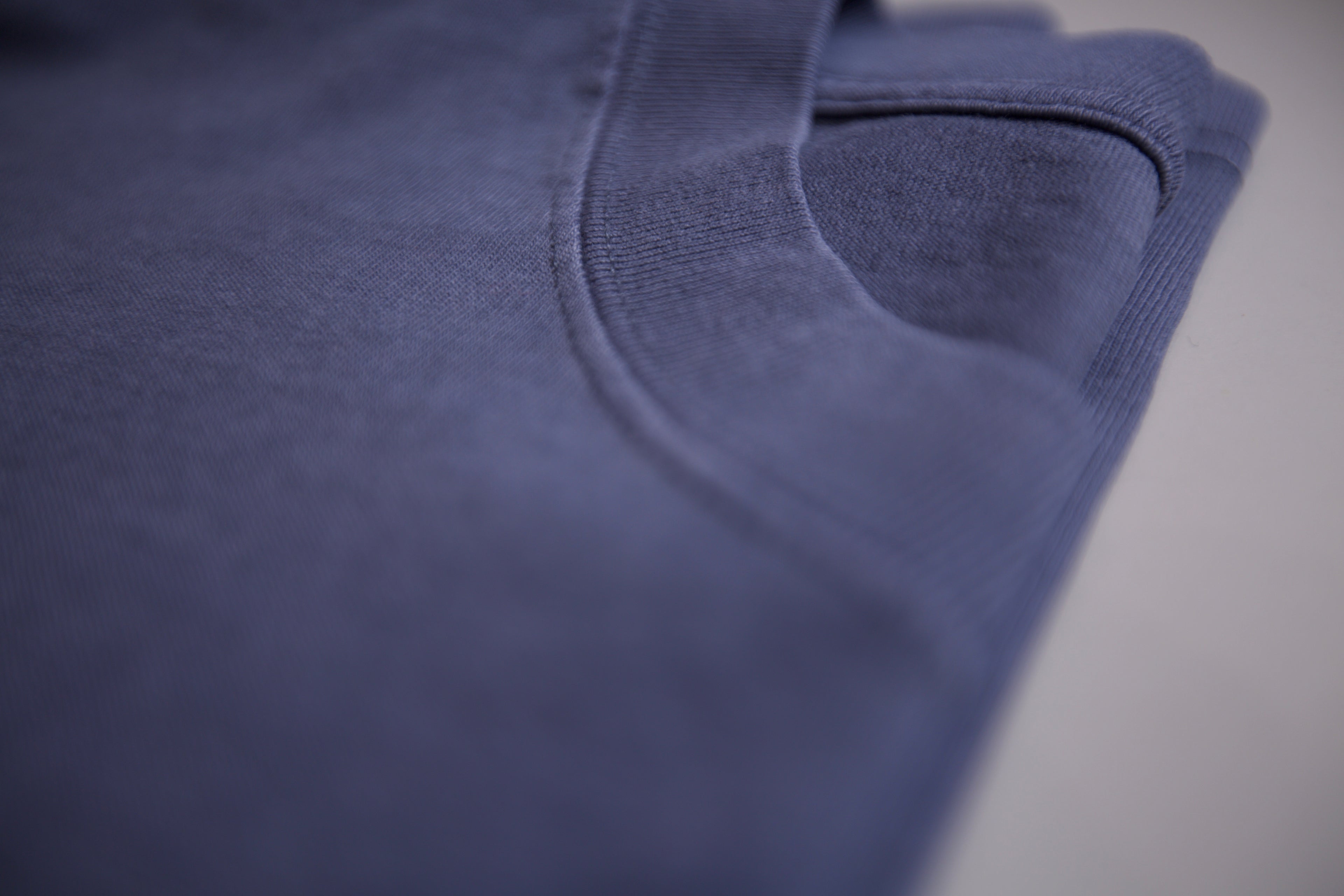 Always Watching // Heavy Faded Blue T-shirt // 240gsm // Close Up // MelonClub