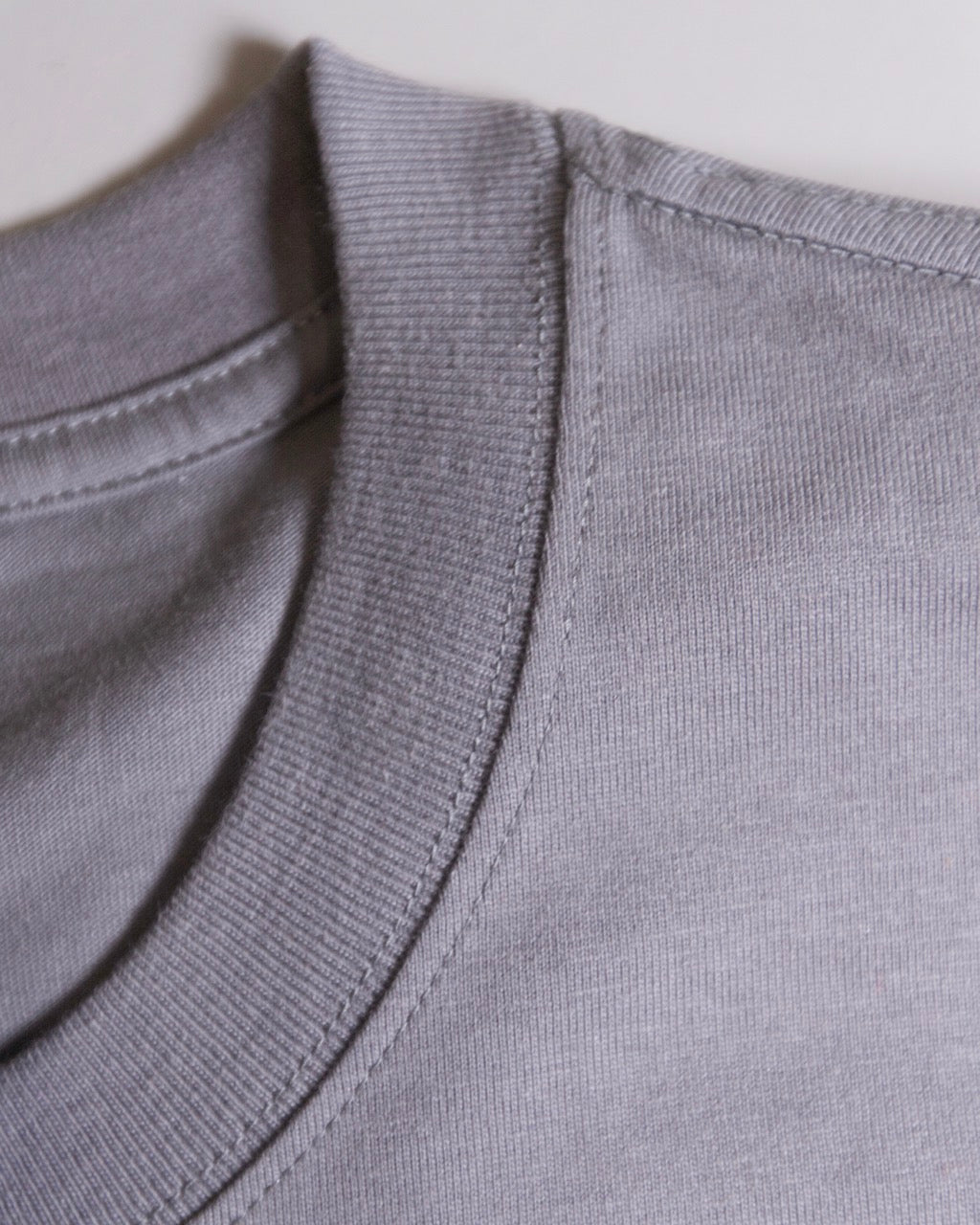 Protect the Planet Ride With Nature// Heavy Grey T-shirt // 240gsm // Close Up // MelonClub