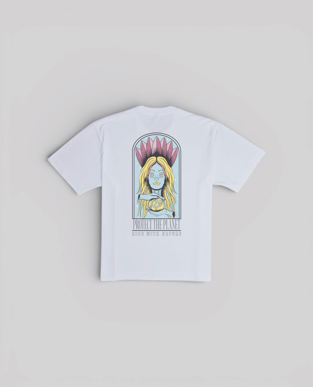 Protect The Planet // Ride With Nature - White