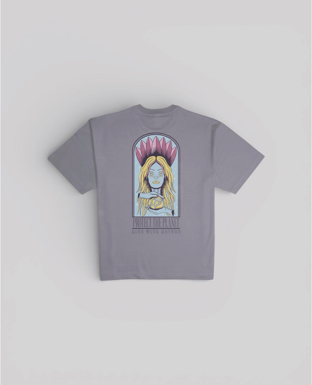 Protect The Planet // Ride With Nature - Grey
