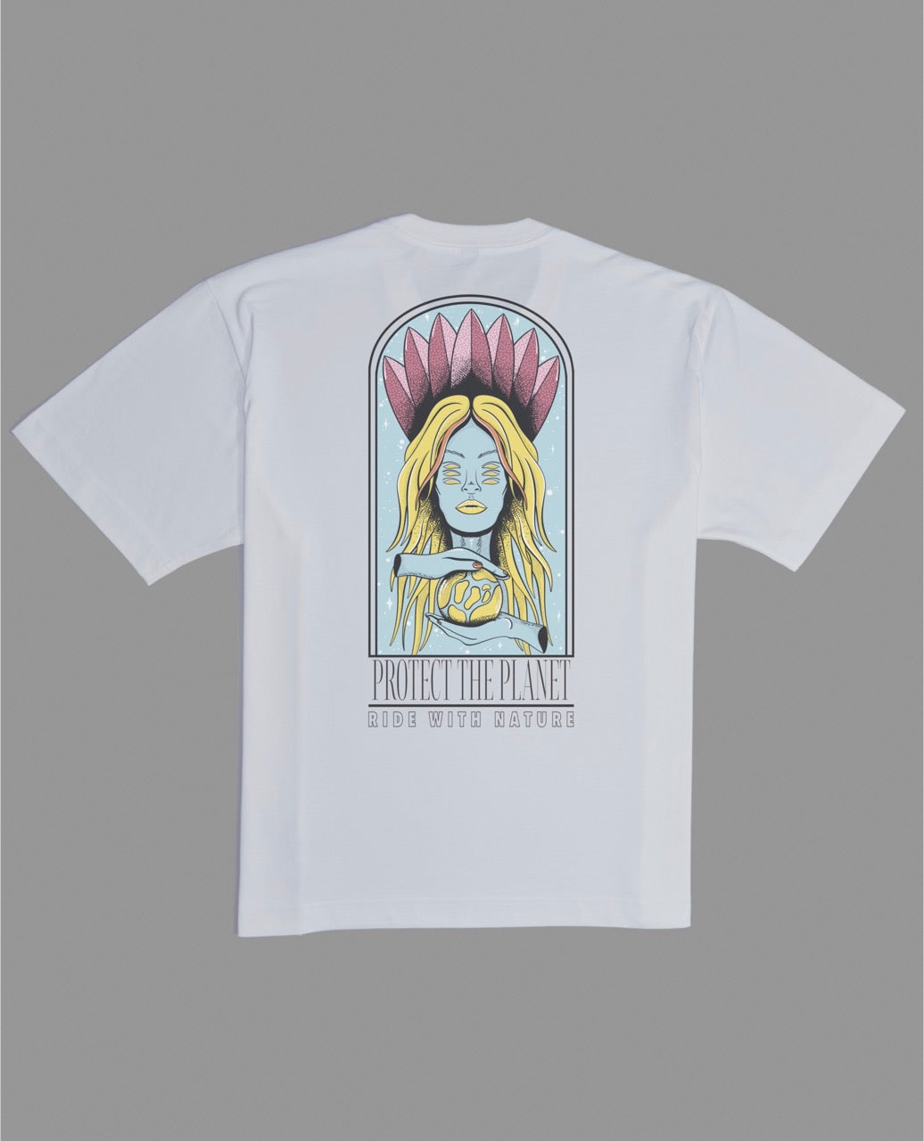 Protect The Planet // Ride With Nature - White